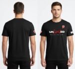 Black T-shirt Round Neck Half Sleeve