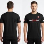 Black T-shirt Round Neck Half Sleeve