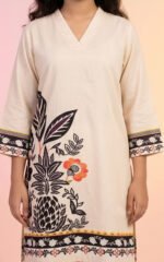 প্রিমিয়াম সিল্কের ডিজিটাল প্রিন্ট 2-পিস (CODE-PF_0016) - Image 4