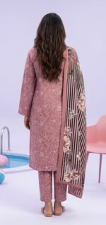 প্রিমিয়াম সিল্কের ডিজিটাল প্রিন্ট থ্রি-পিস (CODE-PF_0028) - Image 3