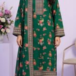 প্রিমিয়াম সিল্কের ডিজিটাল প্রিন্ট থ্রি-পিস (CODE-PF_0066)