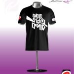 Black T-shirt Round Neck Half Sleeve_PFT_0111