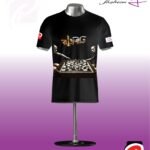 Black T-shirt Round Neck Half Sleeve_PFT_0101